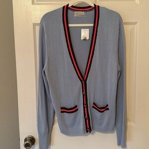 urban outfitters baby blue cardigan